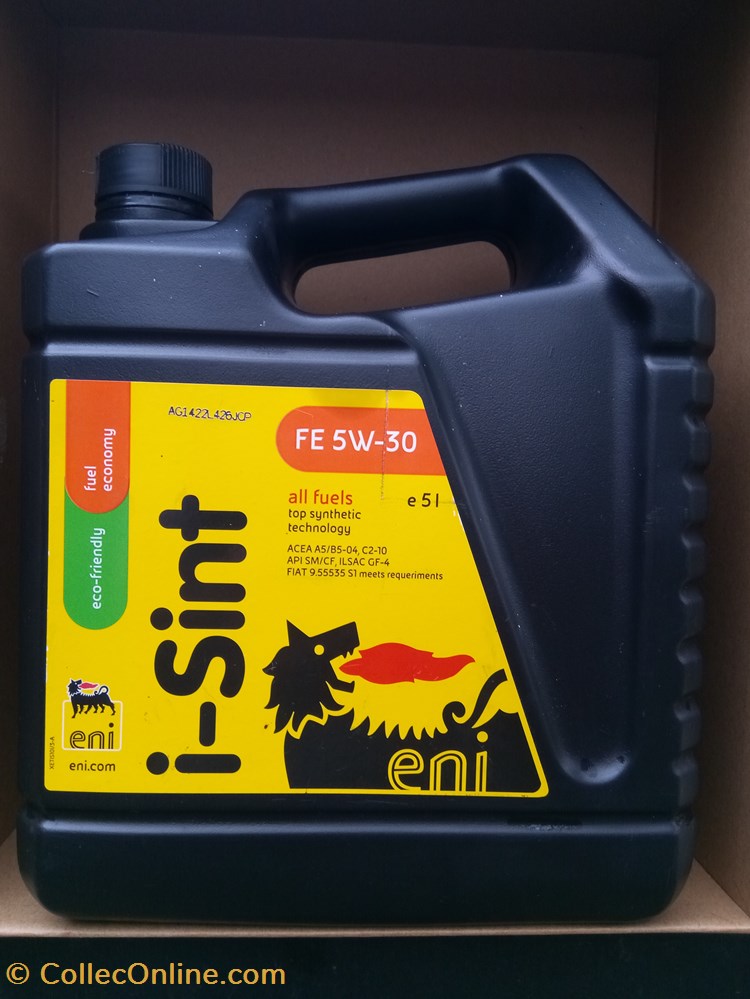 transports voiture bidons huile plastique petrolier eni