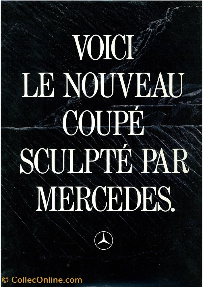 diver documents plaquettes commerciales constructeur mercedes