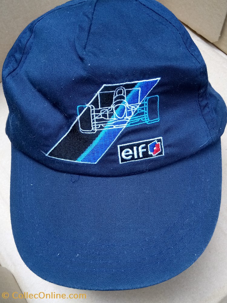 Textile\casquette\pétrolier\ELF vetement accessoire textile casquette petrolier elf
