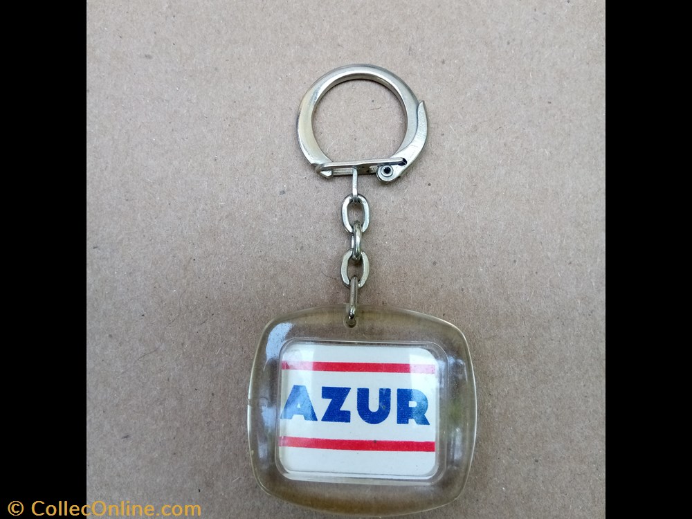 Porte-clé\pétrolier\Azur autre porte cle petrolier azur