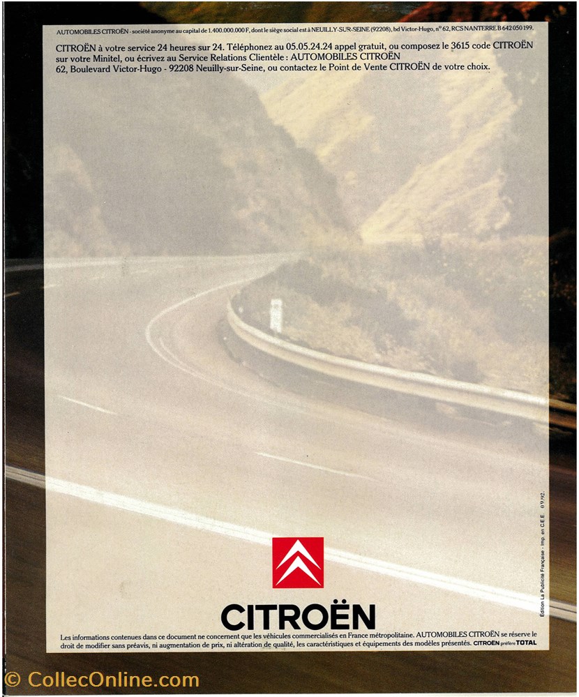 diver documents plaquettes commerciales constructeur citroen