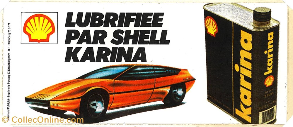 Autocollant\Pétrolier\Shell objets publicitaires autocollant petrolier shell