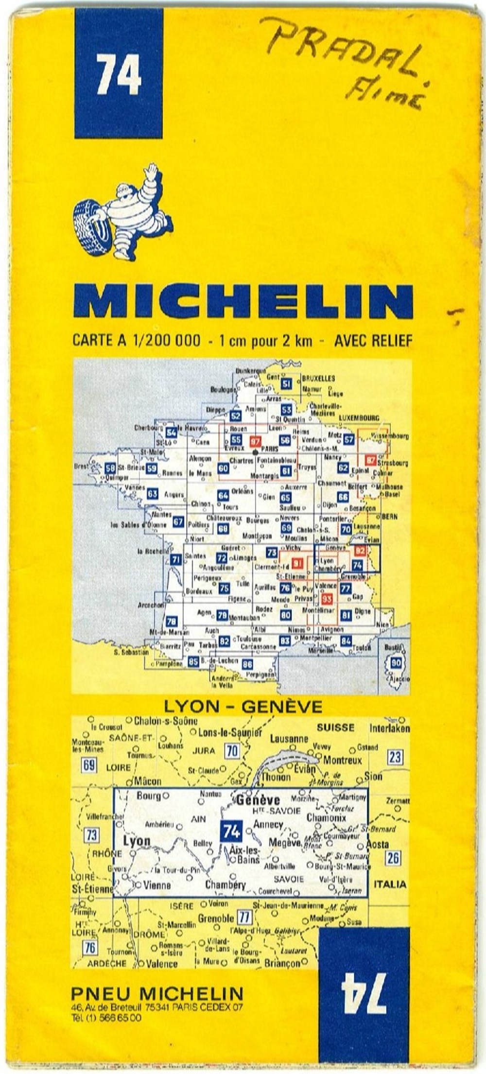Documents\cartes routières\Michelin anciens documents cartes routieres michelin