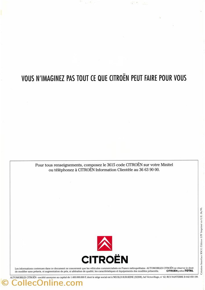 diver documents plaquettes commerciales constructeur citroen
