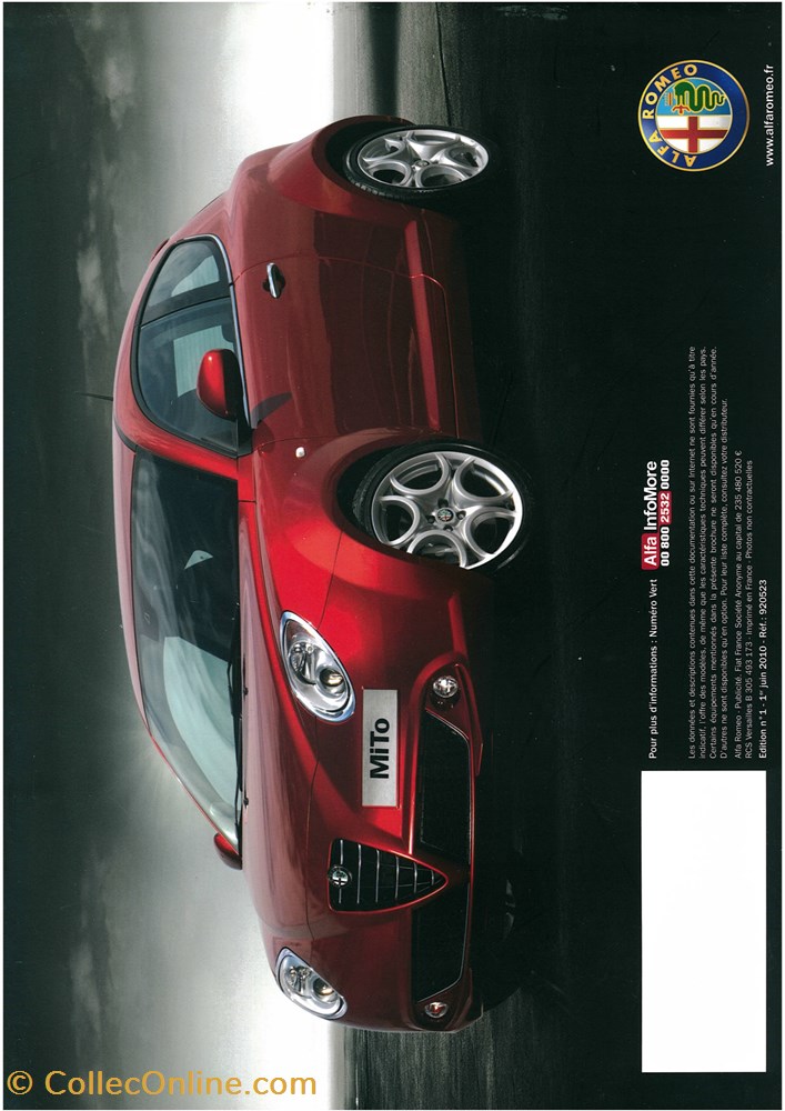 diver documents plaquettes commerciales constructeur alfa romeo