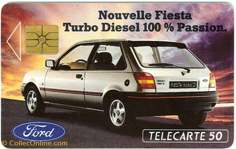 Télécarte\Ford diver telecarte ford