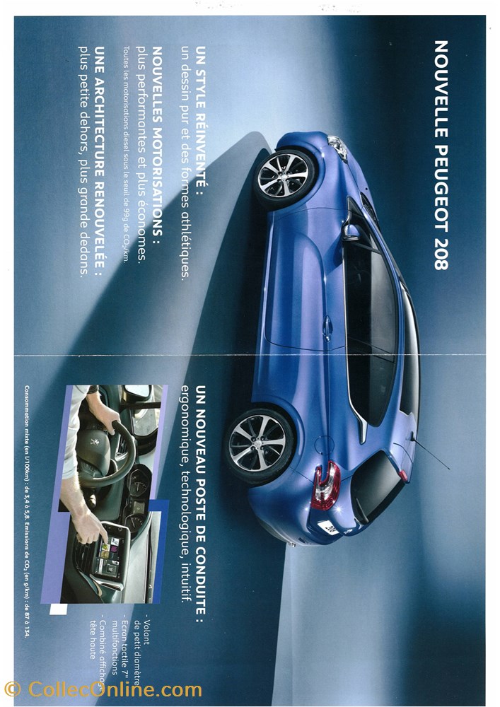 Invitation_lancement\constructeur\Peugeot vieux papier autre invitation lancement constructeur peugeot