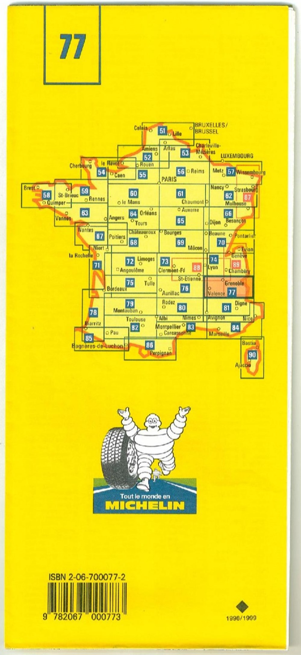Documents\cartes routières\Michelin anciens documents cartes routieres michelin