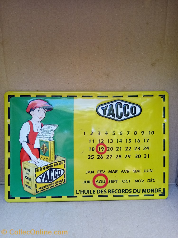 Objets_publicitaires\calendriers\pétrolier\Yacco objets publicitaires calendriers petrolier yacco