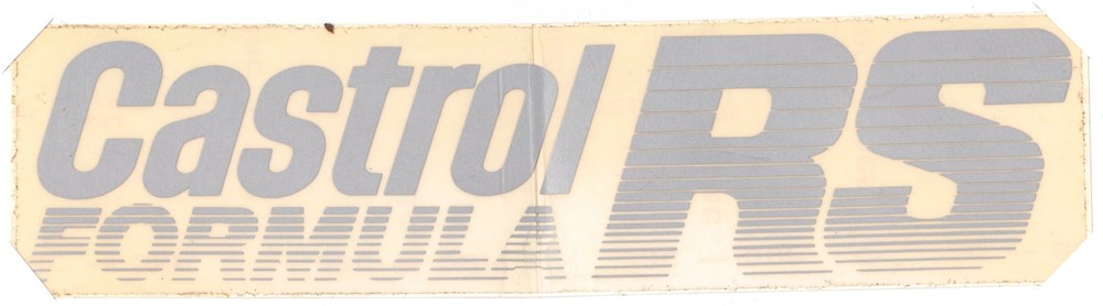 Autocollant\Pétrolier\Castrol objets publicitaires autocollant petrolier castrol