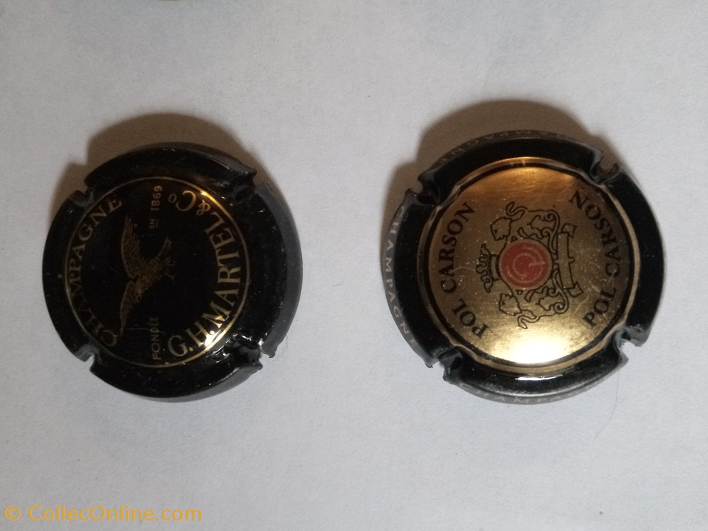 capsule divers muselets de champagne