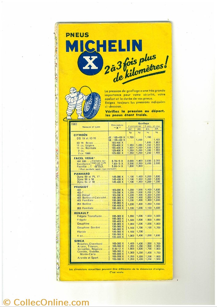 Documents\cartes routières\Michelin vieux papier documents cartes routieres michelin