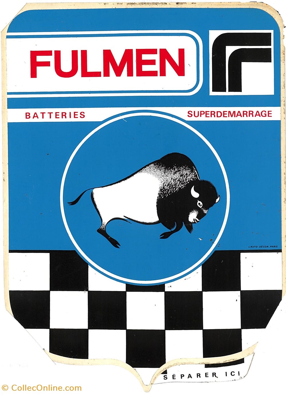 Autocollant\Equipementier\Fulmen objets publicitaires autocollant equipementier fulmen