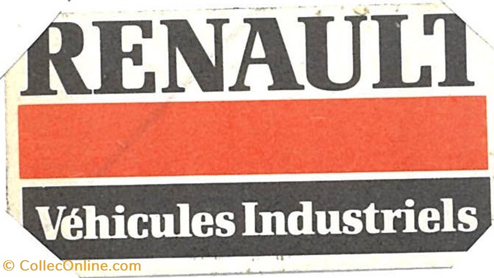 Autocollant\Constructeur\Renault Véhicules Industriels objets publicitaires autocollant constructeur renault vehicules industriels