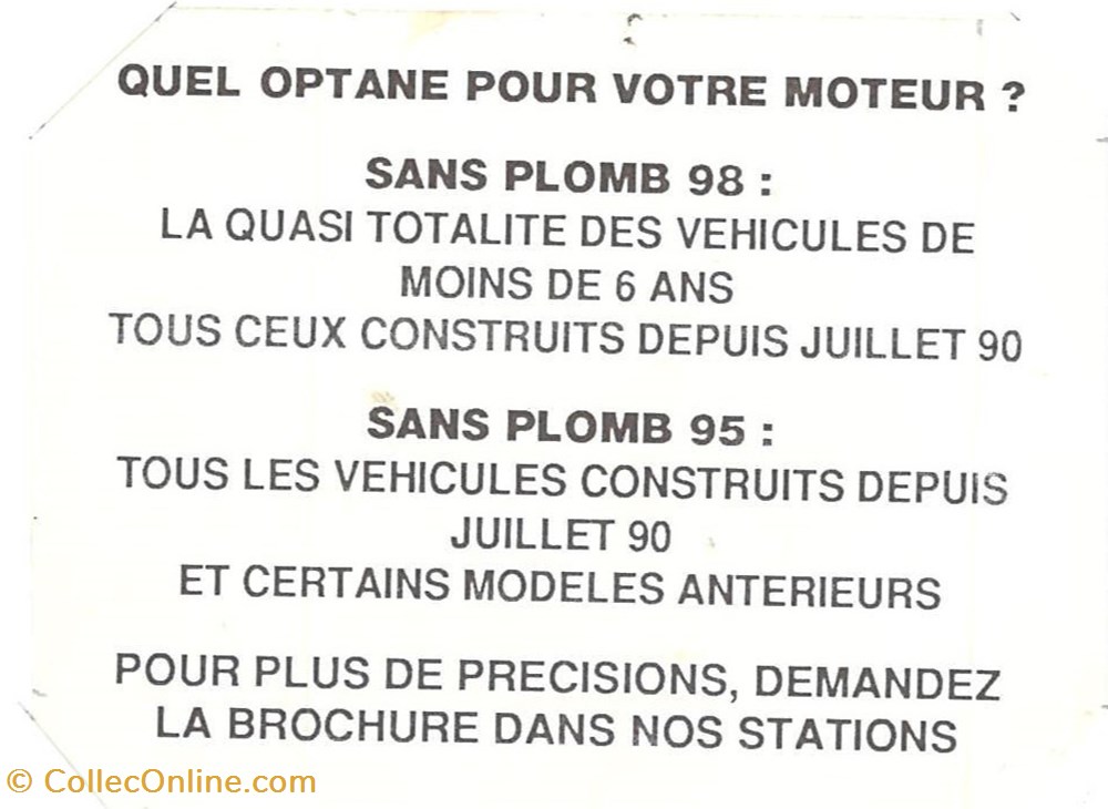 Autocollant\Pétrolier\Elf objets publicitaires autocollant petrolier elf