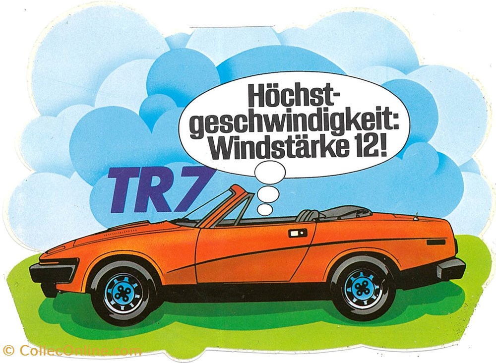 Autocollant\Constructeur\Triumph objets publicitaires autocollant constructeur triumph