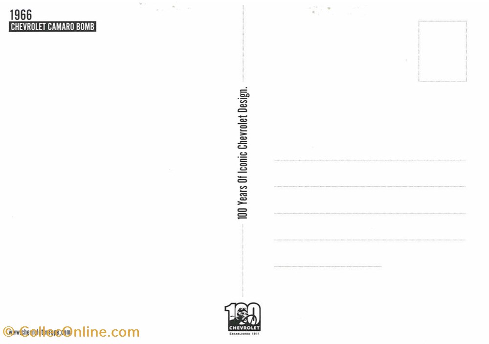 documents cartes postales constructeur chevrolet