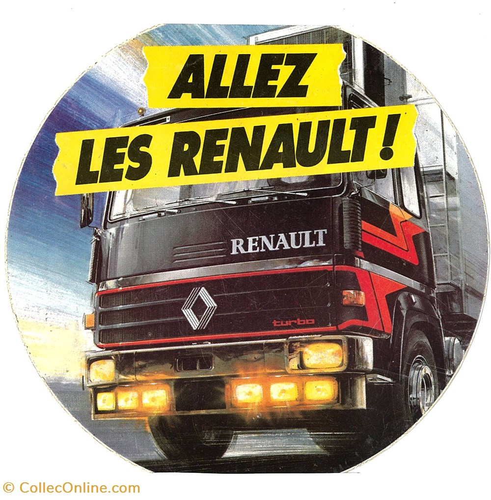 Autocollant\Constructeur\Renault Véhicules Industriels objets publicitaires autocollant constructeur renault vehicules industriels