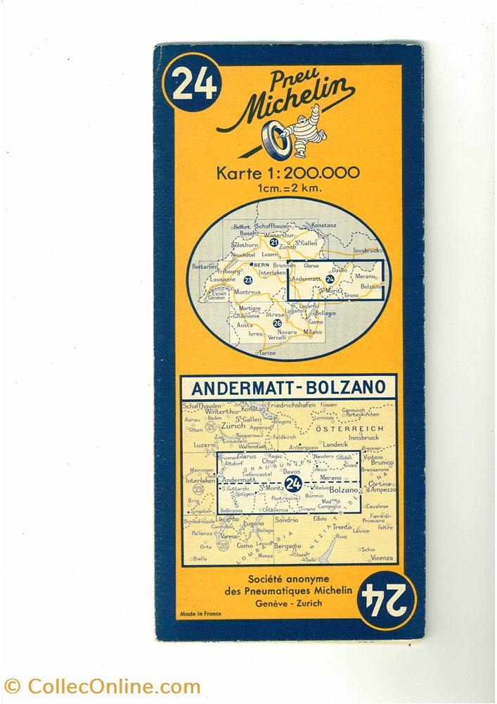 Documents\cartes routières\Michelin vieux papier documents cartes routieres michelin