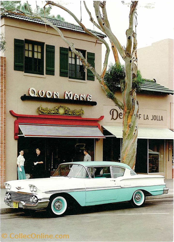 documents cartes postales constructeur chevrolet