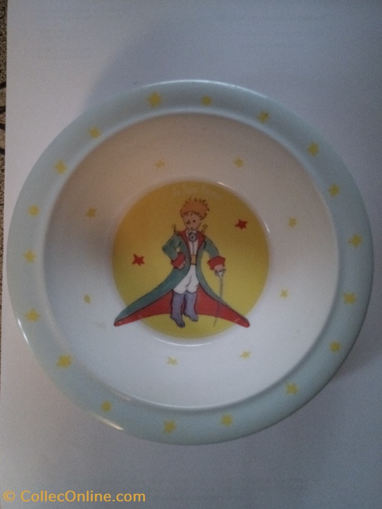 Assiette de bébé en plastique "Petit Prince" art table argenterie plat assiette de bebe en plastique petit prince