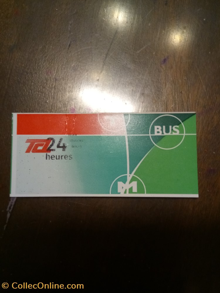 Ticket de bus vieux papiers titres transport ticket de bus