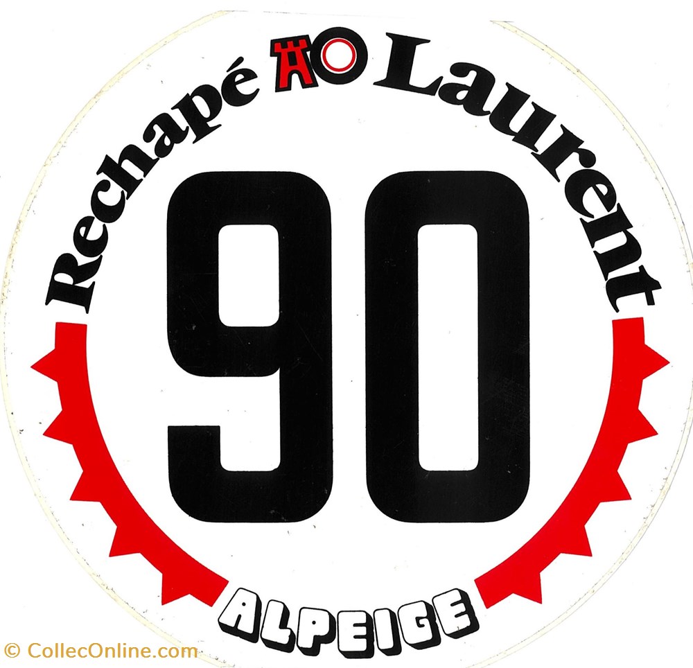 Autocollant\Equipementier\Rechapé Laurent objets publicitaires autocollant equipementier rechape laurent