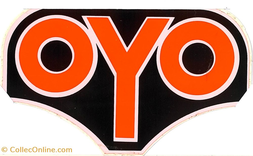 objets publicitaires autocollant petrolier oyo