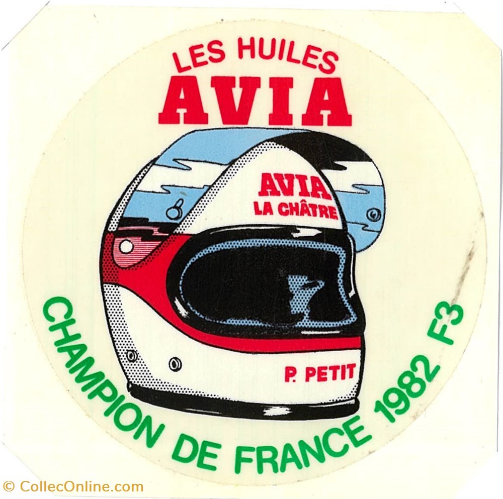Autocollant\Pétrolier\Avia objets publicitaires autocollant petrolier avia