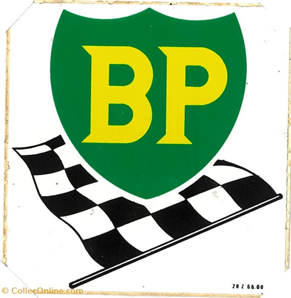 Autocollant\Pétrolier\B.P. objets publicitaires autocollant petrolier b p
