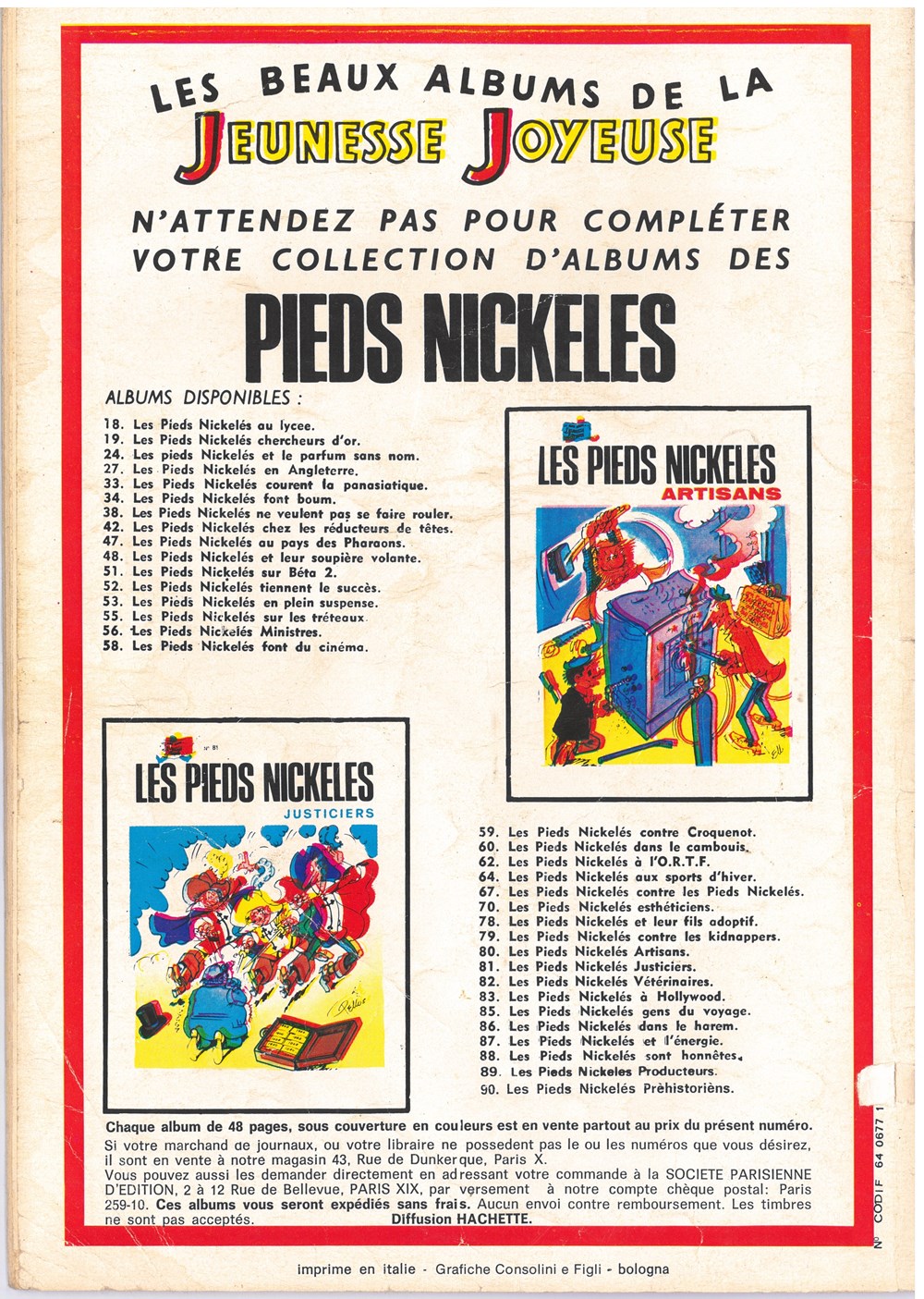 Bibi Fricotin 105 3 trim 77 livres bd revues bandes dessinees bibi fricotin 105 3 trim 77