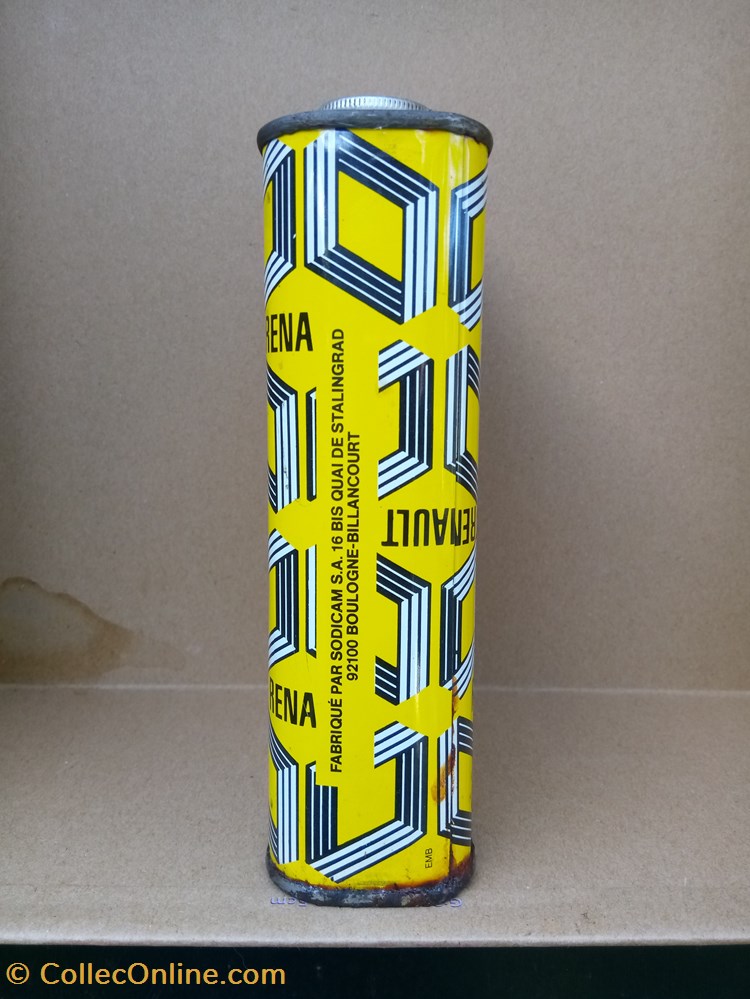 transports voiture bidons liquide freins metal constructeur renault