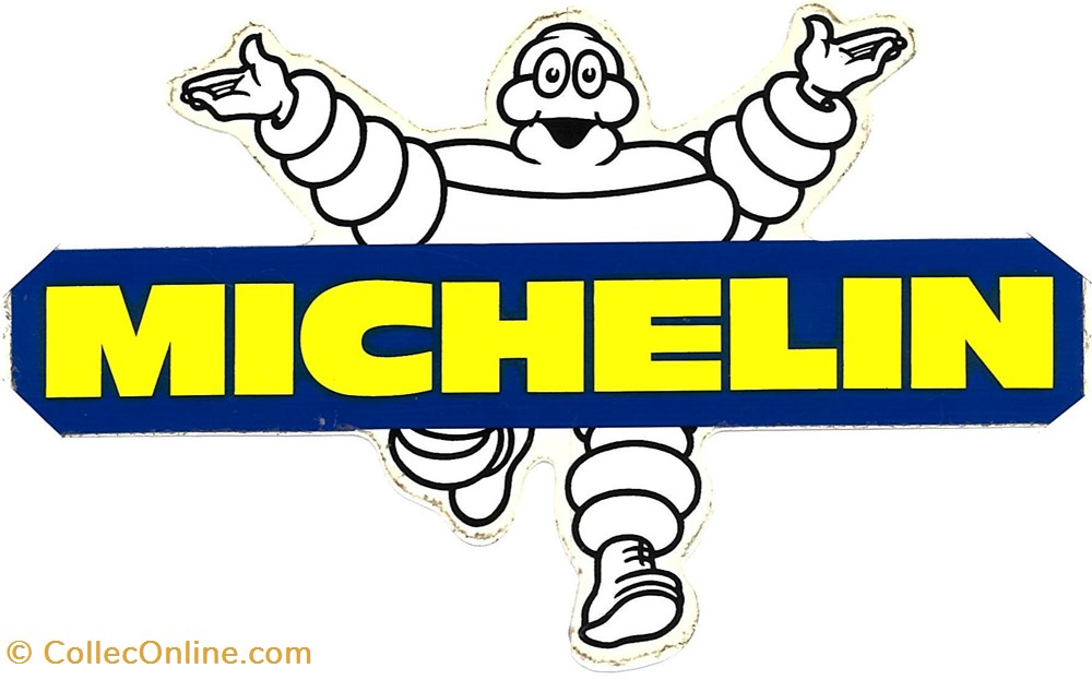 Autocollant\Equipementier\Michelin objets publicitaires autocollant equipementier michelin