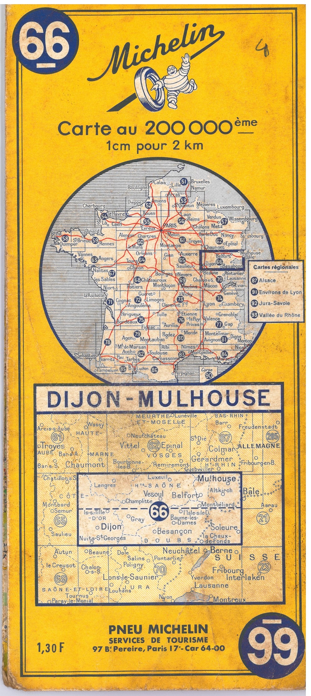 Documents\cartes routières\Michelin anciens documents cartes routieres michelin