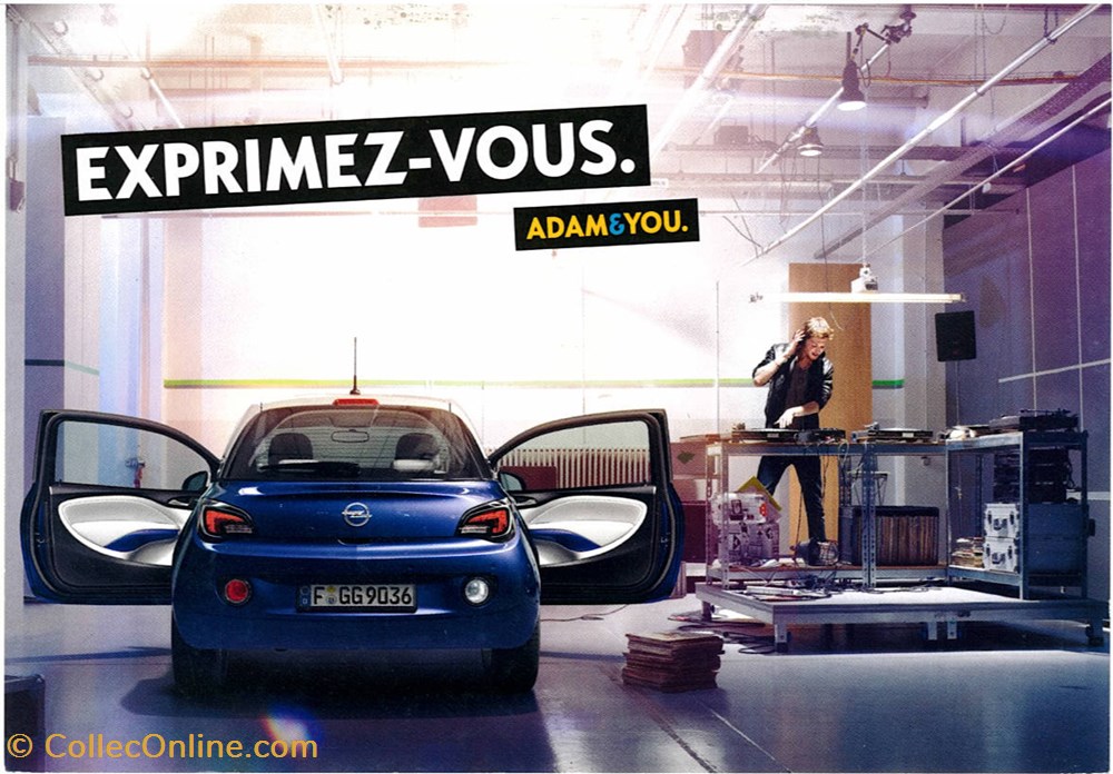 documents cartes postales constructeur opel
