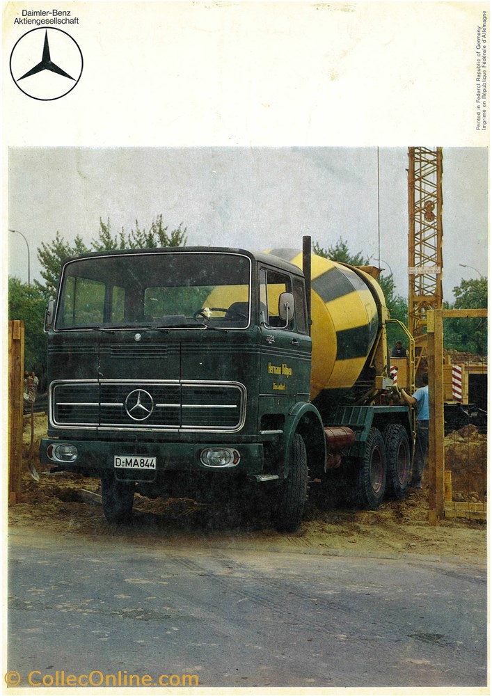 diver documents plaquettes commerciales constructeur mercedes