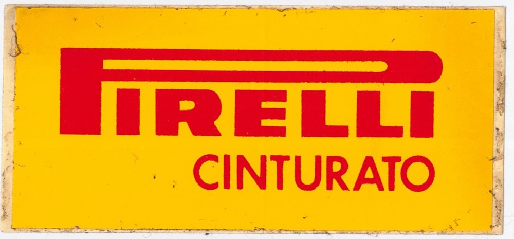 Autocollant\Equipementier\Pirelli objets publicitaires autocollant equipementier pirelli
