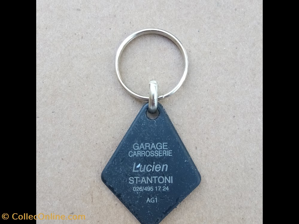 divers cles porte cle garage