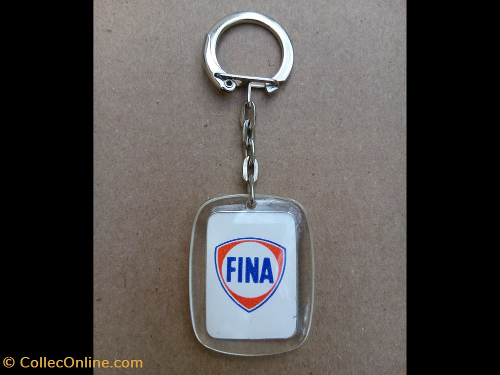Porte-clé\pétrolier\Fina diver porte cle petrolier fina
