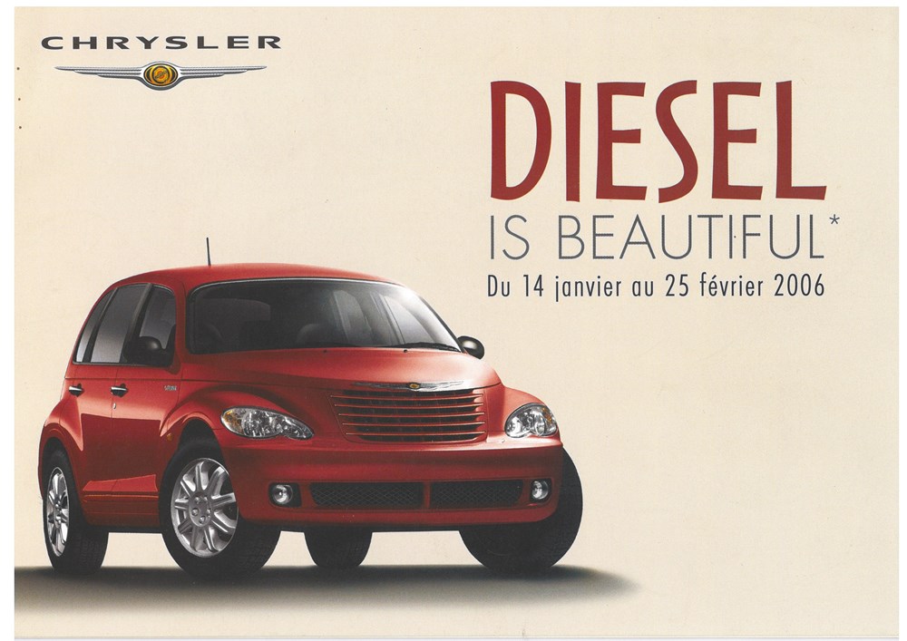 divers documents plaquettes commerciales constructeur chrysler