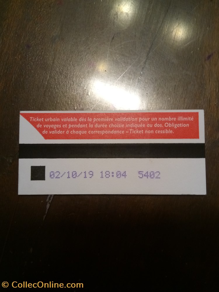 Ticket de bus vieux papiers titres transport ticket de bus