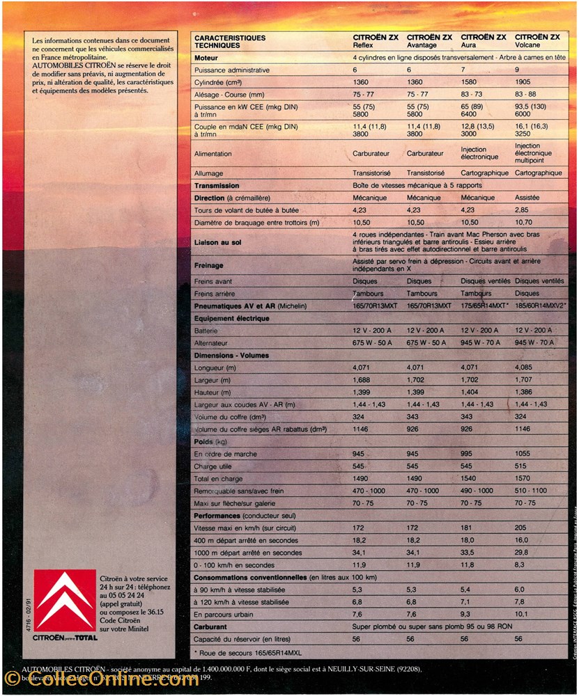 diver documents plaquettes commerciales constructeur citroen
