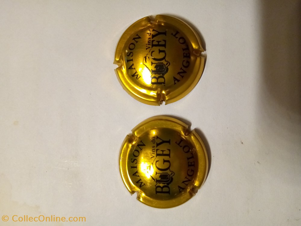 Divers muselets de Crémant du Bugey capsules champagne divers muselets de cremant du bugey