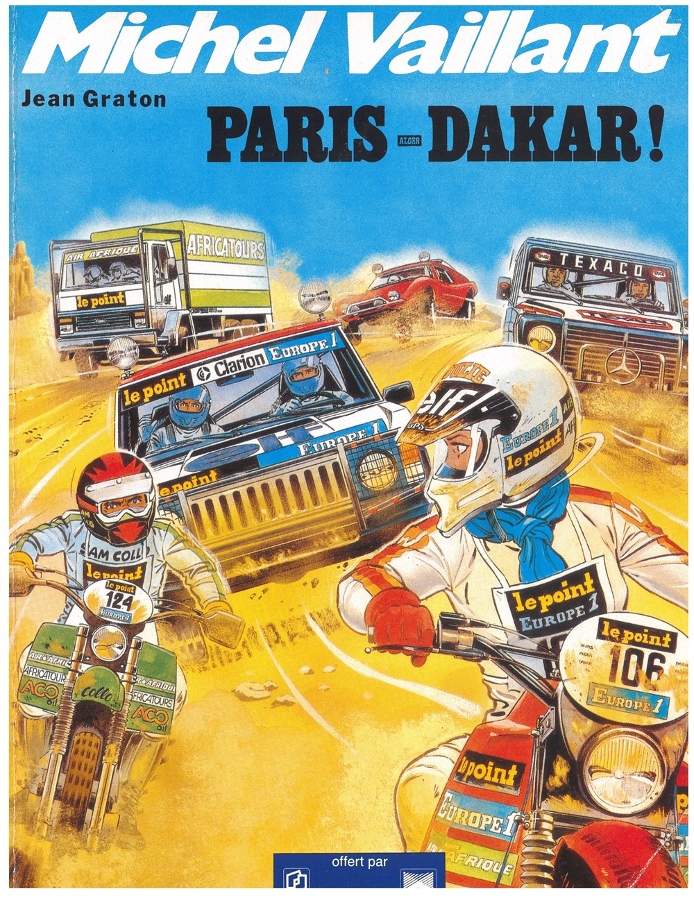 Michel Vaillant - Paris - DAKAR livres bd revues bandes dessinees michel vaillant paris dakar