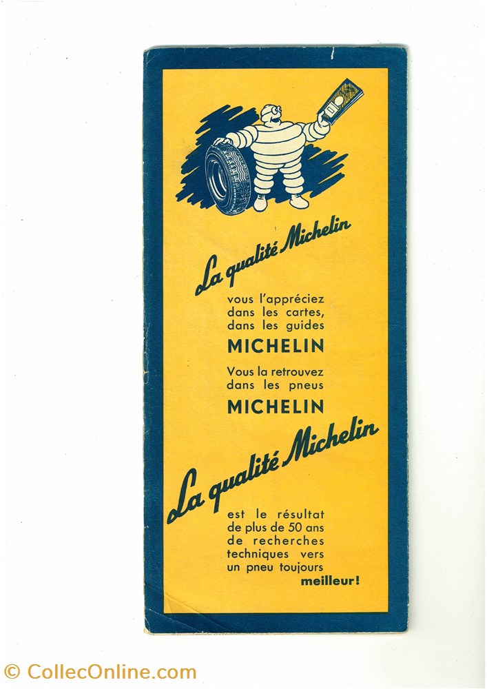 Documents-cartes Routières-Michelin - Documents Anciens - Cartes