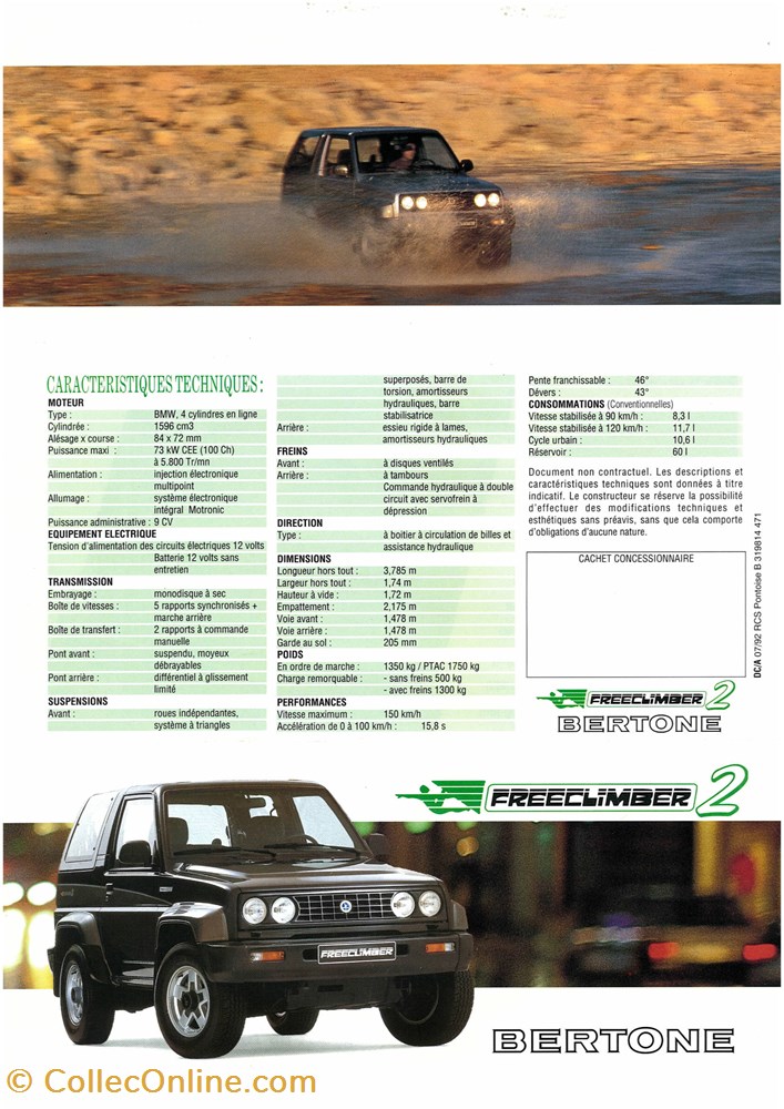 diver documents plaquettes commerciales constructeur daihatsu