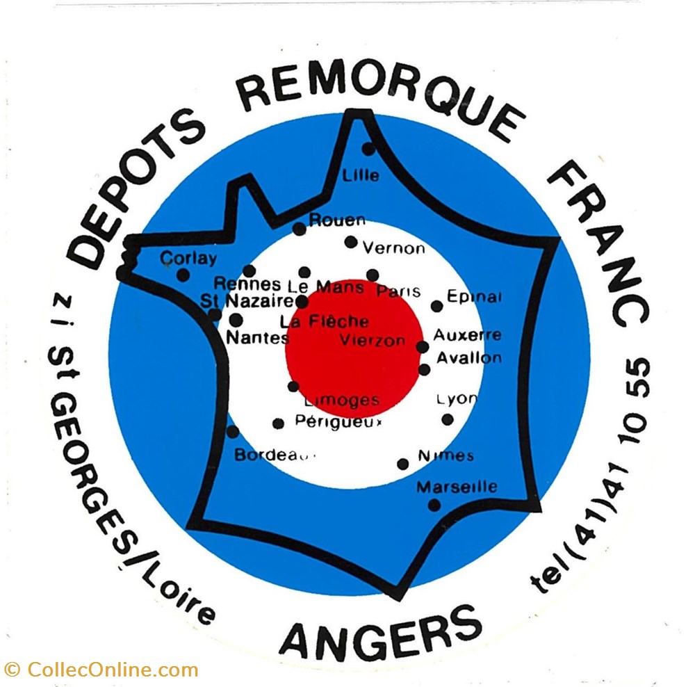Autocollant\Constructeur\Remorque objets publicitaires autocollant constructeur remorque