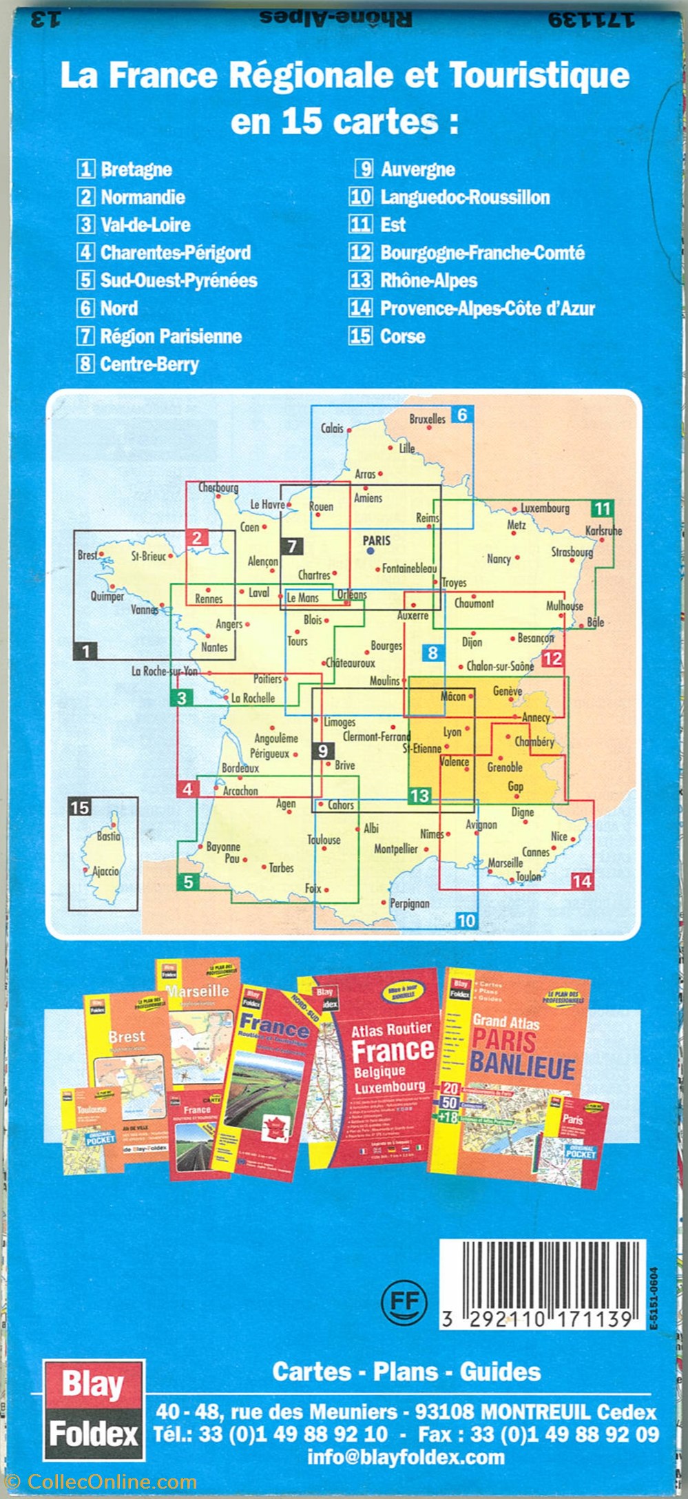 Documents\cartes routières\Blaye Foldex anciens documents cartes routieres blaye foldex
