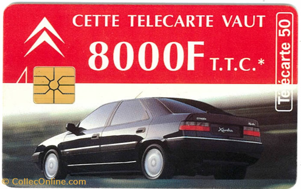 Télécarte\Citroën diver telecarte citroen