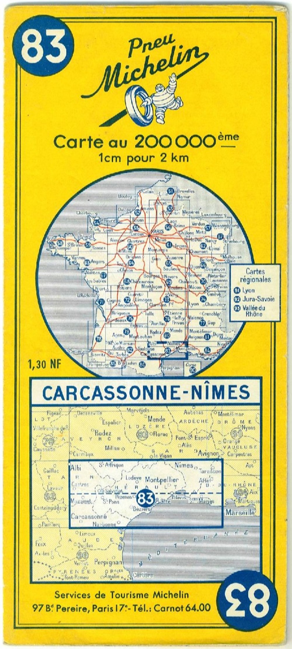 Documents\cartes routières\Michelin anciens documents cartes routieres michelin